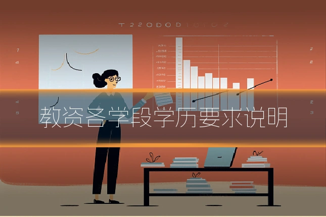 教资各学段学历要求说明