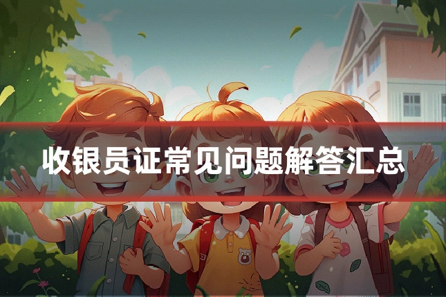 收银员证常见问题解答汇总
