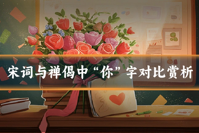 宋词与禅偈中“你”字对比赏析