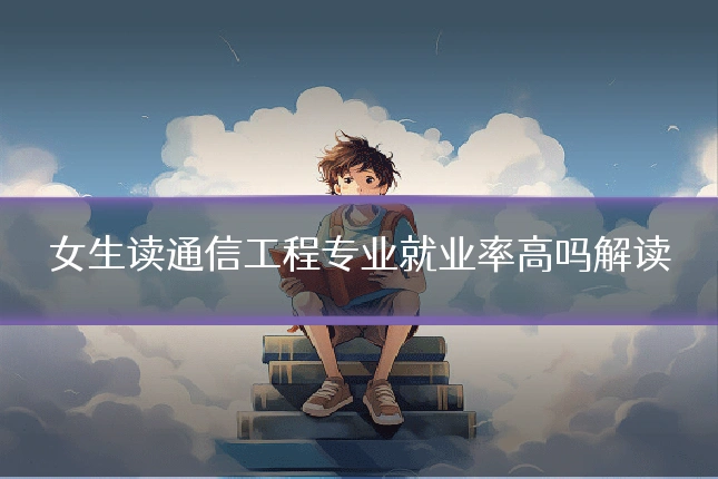 女生读通信工程专业就业率高吗解读