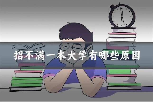 招不满一本大学有哪些原因