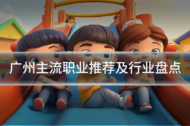 广州主流职业推荐及行业盘点