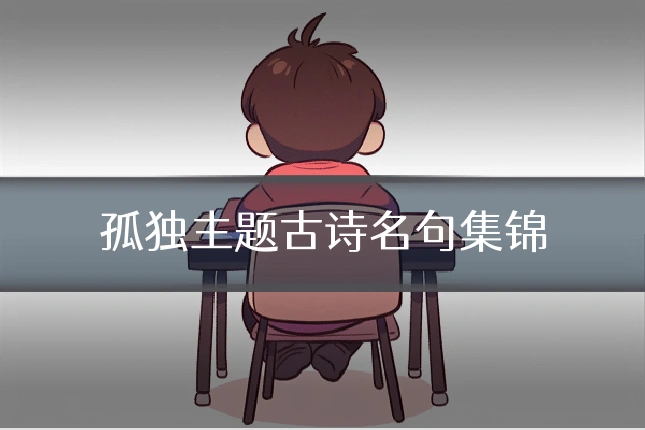 孤独主题古诗名句集锦