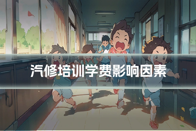 汽修培训学费影响因素
