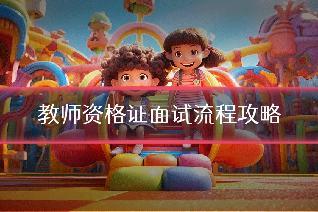 教师资格证面试流程攻略