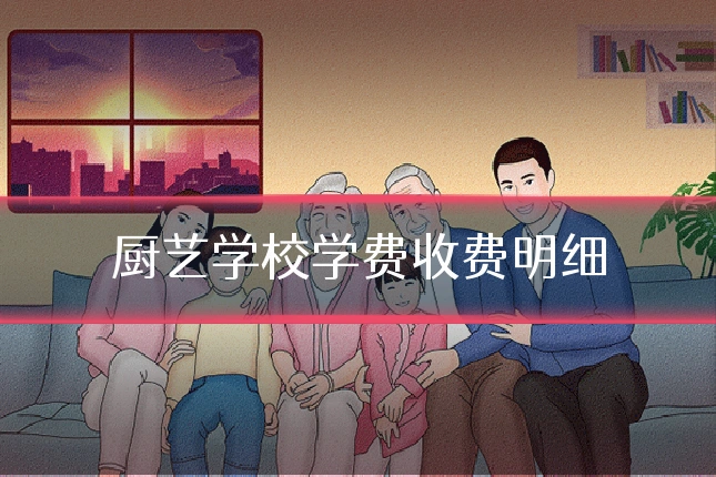 厨艺学校学费收费明细