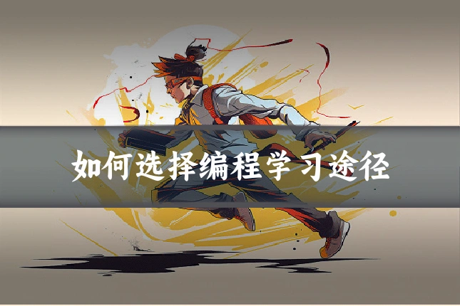 如何选择编程学习途径