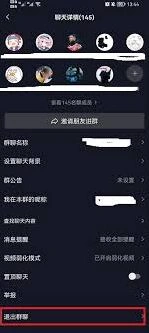抖音极速版群聊退出指南