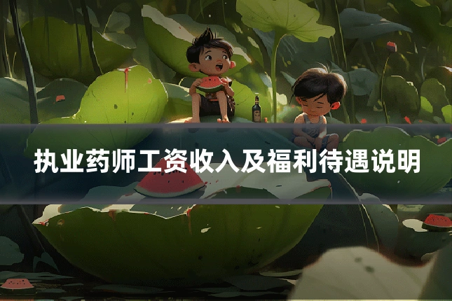 执业药师工资收入及福利待遇说明