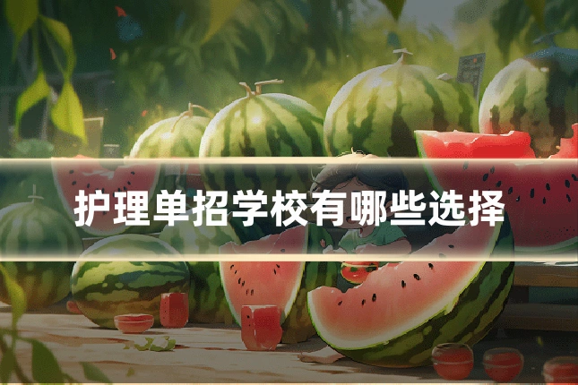 护理单招学校有哪些选择