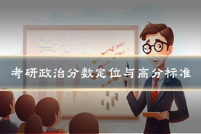 考研政治分数定位与高分标准