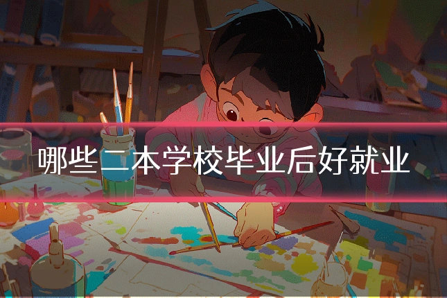 哪些二本学校毕业后好就业