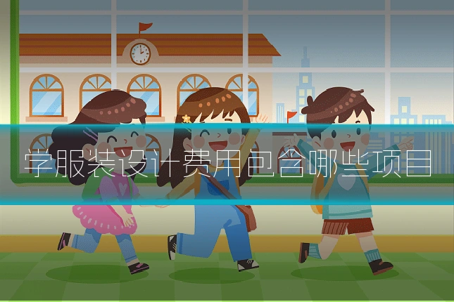学服装设计费用包含哪些项目