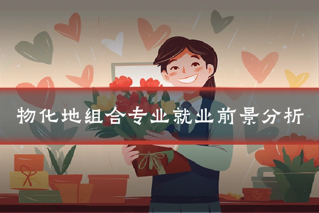 物化地组合专业就业前景分析