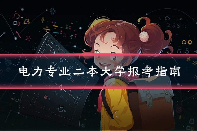 电力专业二本大学报考指南