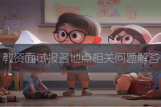 教资面试报名地点相关问题解答