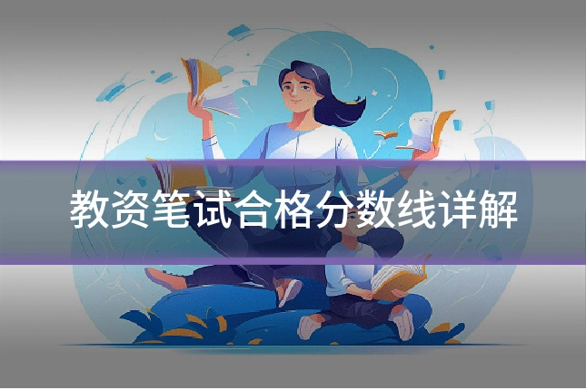 教资笔试合格分数线详解