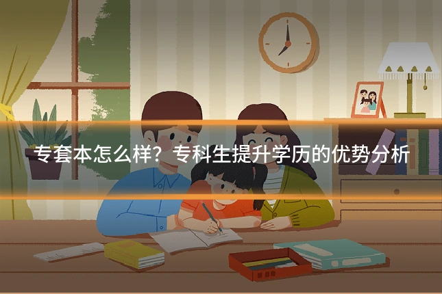 专套本怎么样?专科生提升学历的优势分析