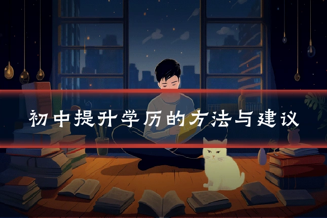 初中提升学历的方法与建议