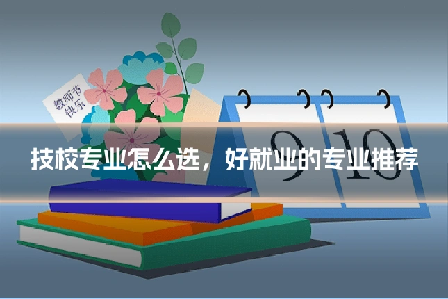 技校专业怎么选,好就业的专业推荐