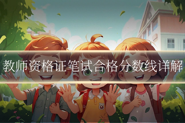 教师资格证笔试合格分数线详解