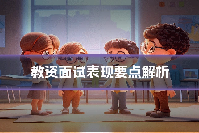 教资面试表现要点解析