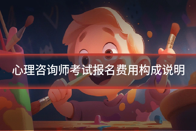 心理咨询师考试报名费用构成说明