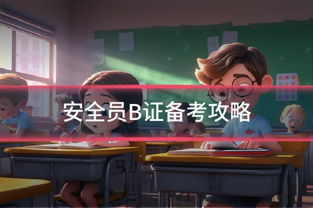 安全员B证备考攻略