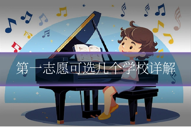第一志愿可选几个学校详解