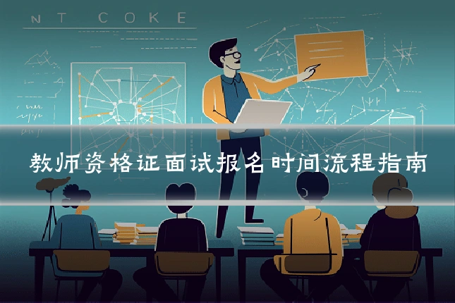 教师资格证面试报名时间流程指南