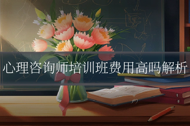 心理咨询师培训班费用高吗解析