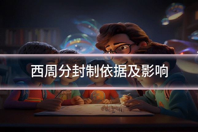 西周分封制依据及影响