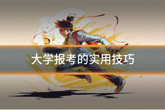 大学报考的实用技巧