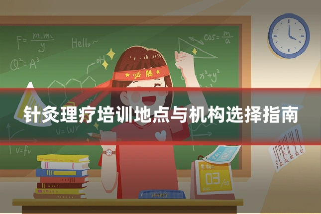 针灸理疗培训地点与机构选择指南