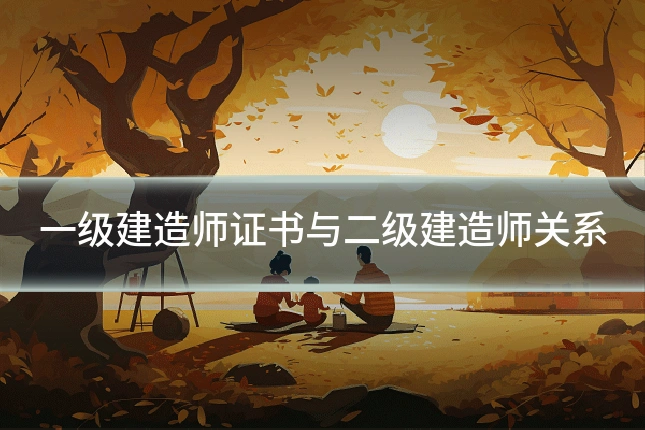 一级建造师证书与二级建造师关系