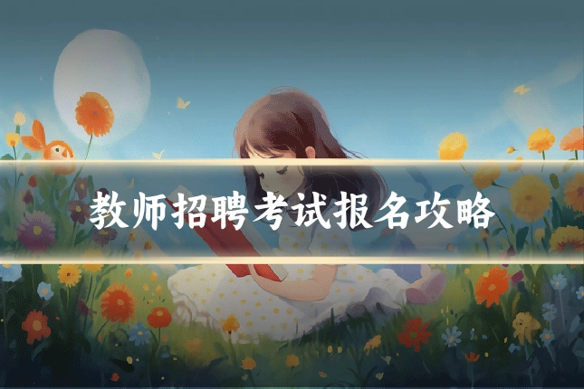 教师招聘考试报名攻略