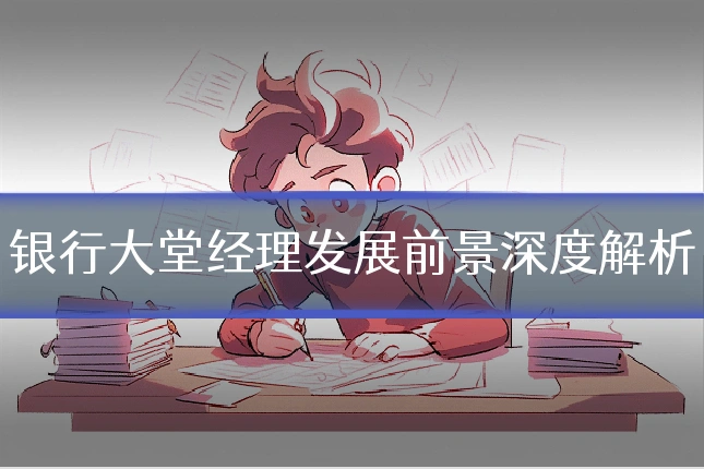 银行大堂经理发展前景深度解析