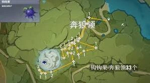 原神夏槲果高效采集路线