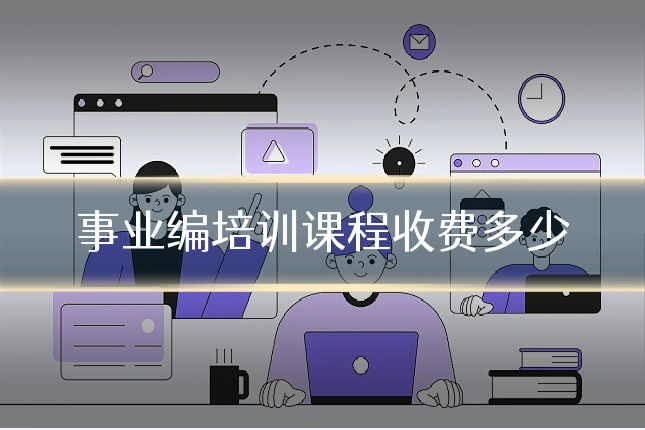 事业编培训课程收费多少