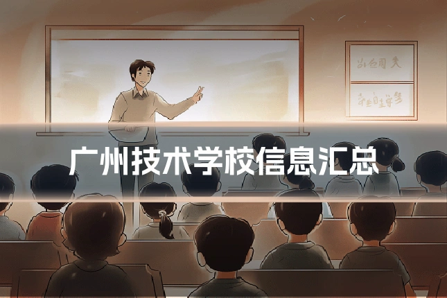 广州技术学校信息汇总
