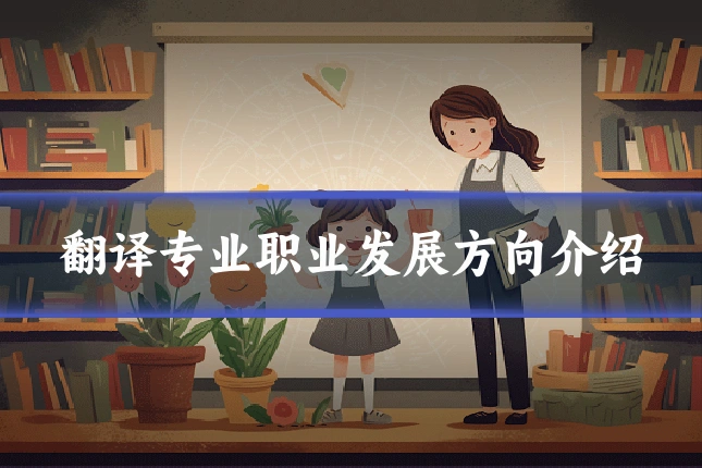 翻译专业职业发展方向介绍