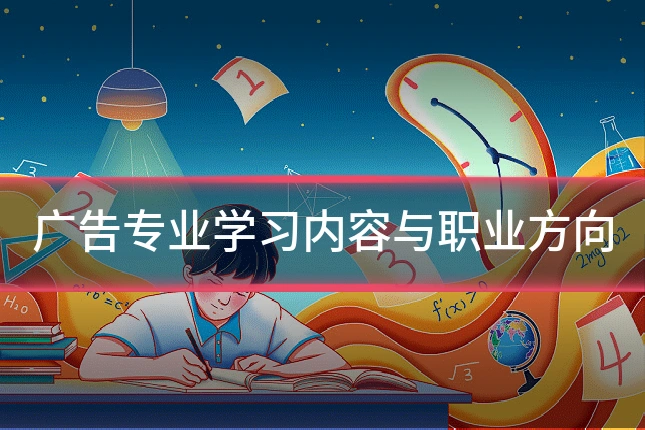 广告专业学习内容与职业方向