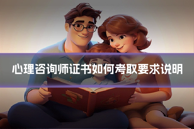 心理咨询师证书如何考取要求说明