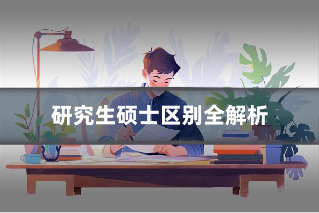 研究生硕士区别全解析