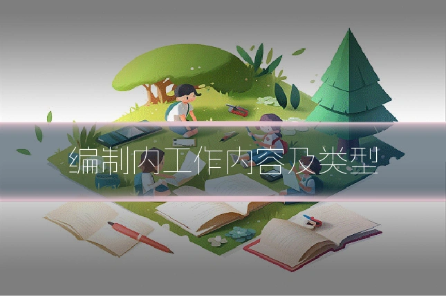 编制内工作内容及类型