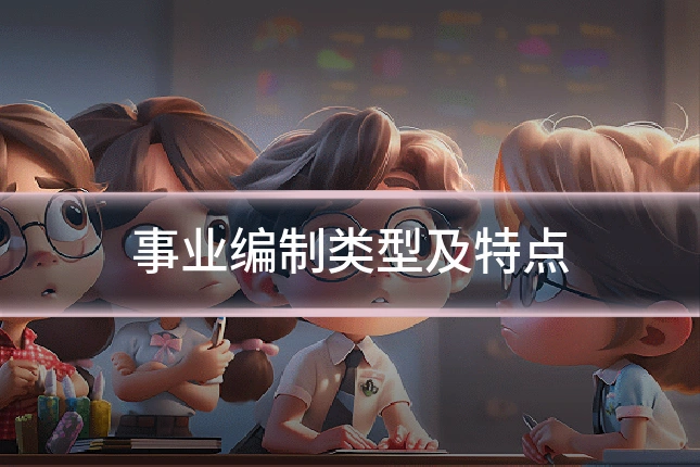 事业编制类型及特点