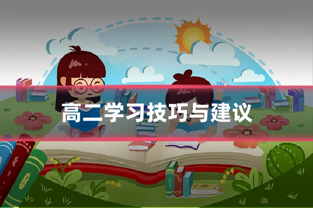 高二学习技巧与建议
