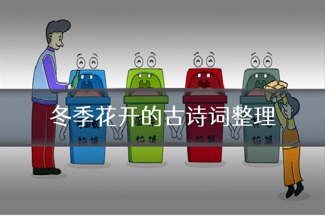 冬季花开的古诗词整理
