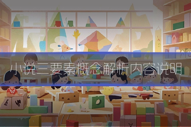 小说三要素概念解析内容说明