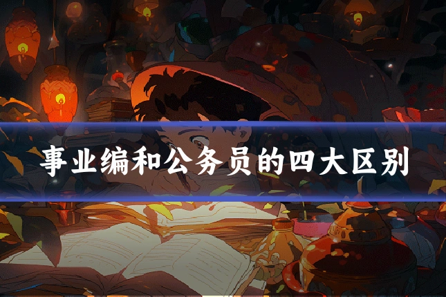 事业编和公务员的四大区别